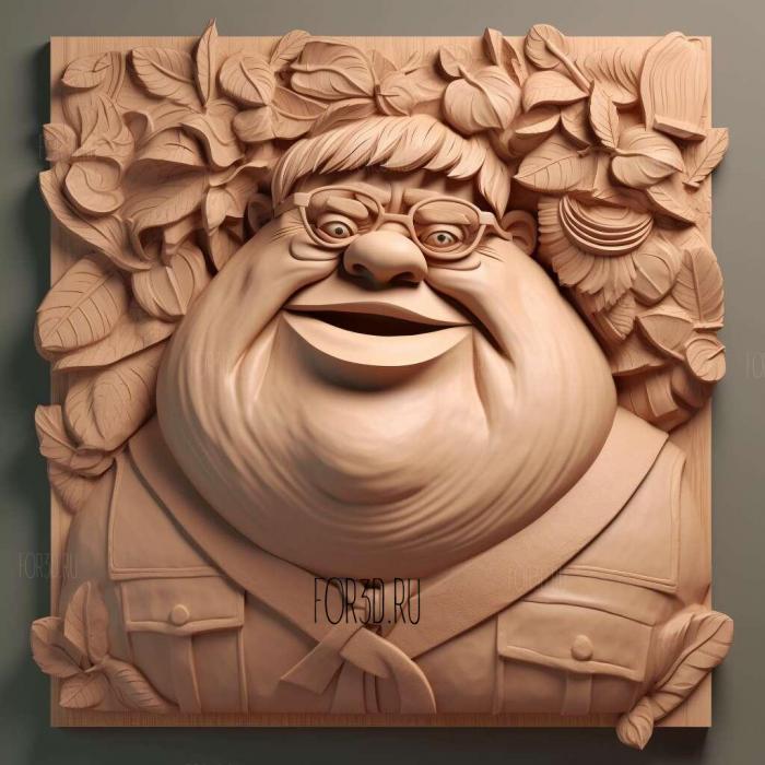 st Peter Griffin 4 3d stl модель для ЧПУ