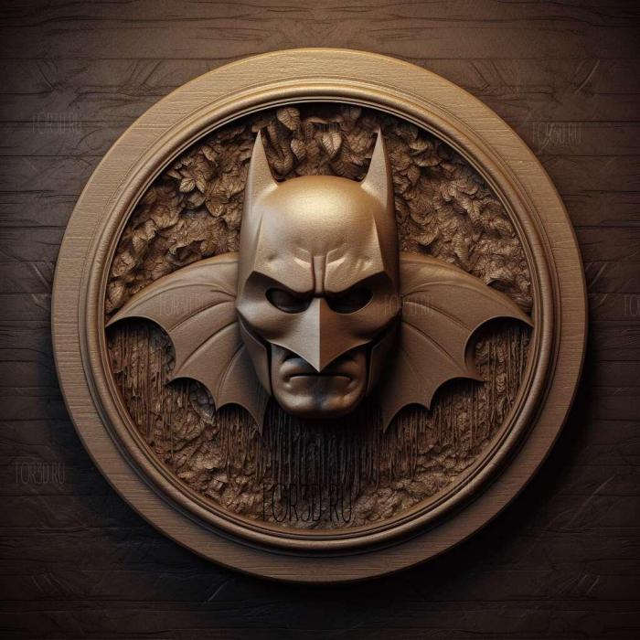 Batman Begins movie 3 stl model for CNC