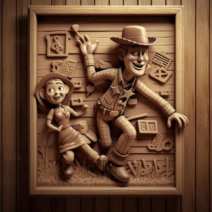 stl Toy Story The Great Escape cartoon 1