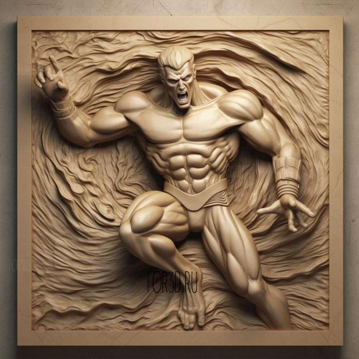 Shazam Rage of the Gods 1 stl model for CNC