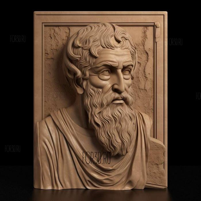 Oedipus the King Sophocles 429 BC 3 stl model for CNC