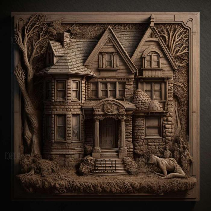stl The Haunting of Hill House TV series 1 stl model for CNC