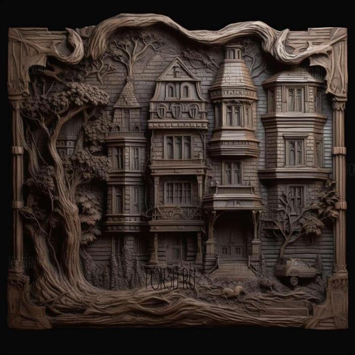 stl The Haunting of Hill House TV series 3 stl model for CNC
