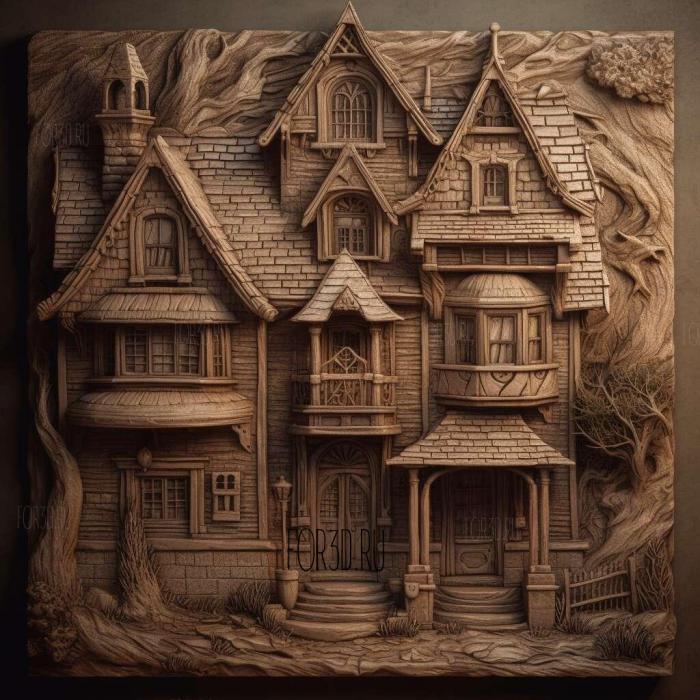 stl The Haunting of Hill House TV series 4 stl model for CNC
