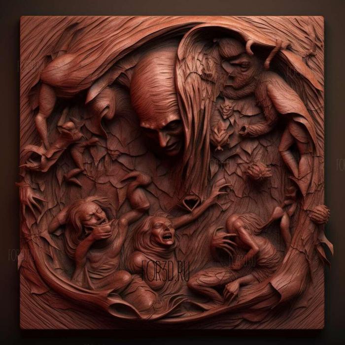 Vampire The Masquerade Redemption 4 stl model for CNC