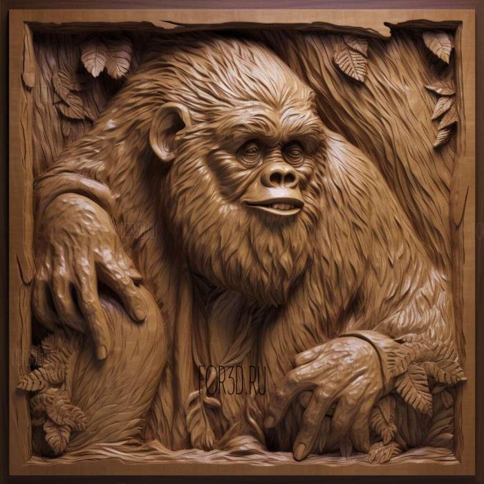 Harry and the Hendersons series 2 stl model for CNC