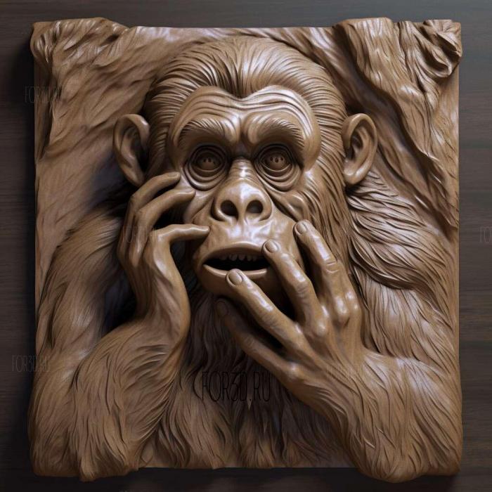 Harry and the Hendersons series 4 stl model for CNC