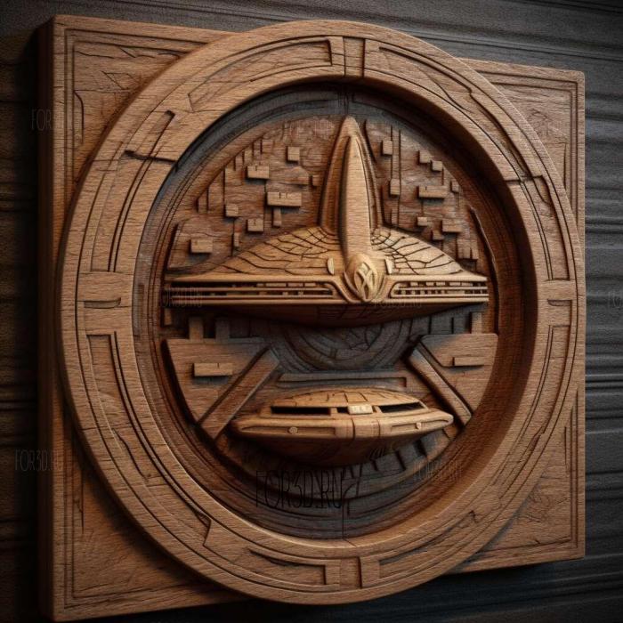 stl Star Trek Lower Decks TV series 4 stl model for CNC