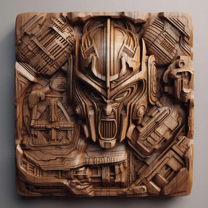 Transformers War for Cybertron 2 stl model for CNC