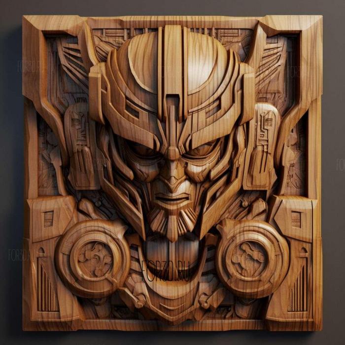 Transformers War for Cybertron 3 stl model for CNC