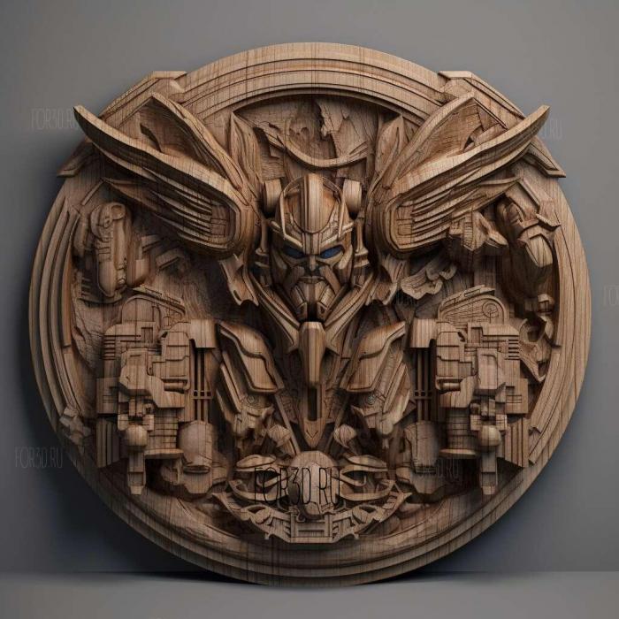 Transformers War for Cybertron 4 stl model for CNC