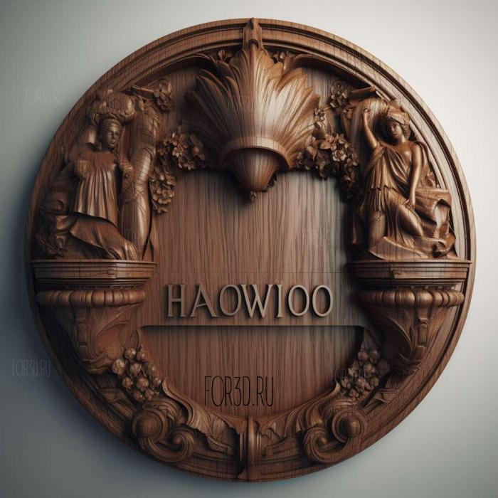 Hollywood series 2 stl model for CNC
