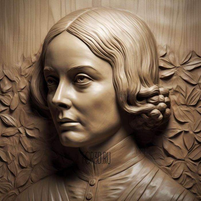 Jane Eyre Charlotte Bronte 1847 2 stl model for CNC