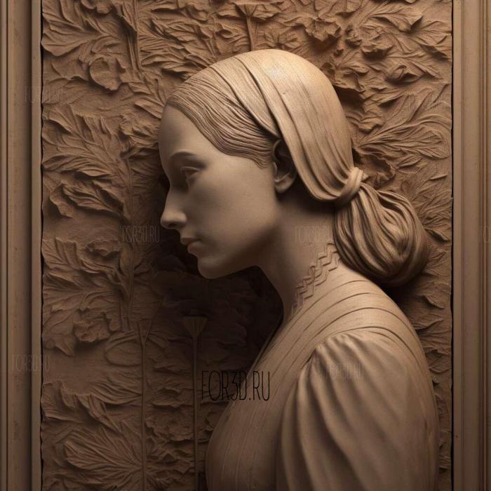 Jane Eyre Charlotte Bronte 1847 4 3d stl модель для ЧПУ