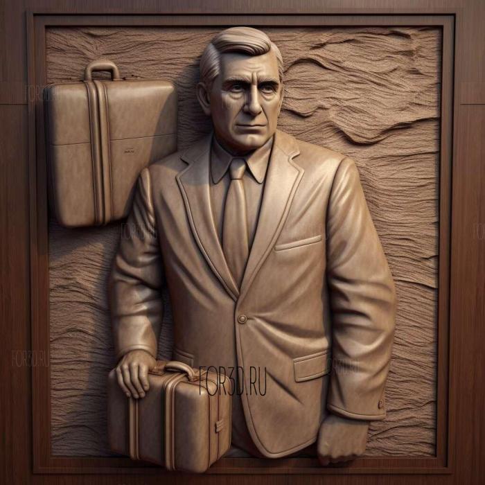 North by Northwest North by Northwest 1959 3 stl model for CNC