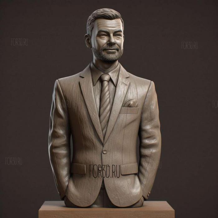 Jimmy Kimmel Live TV series 3 stl model for CNC