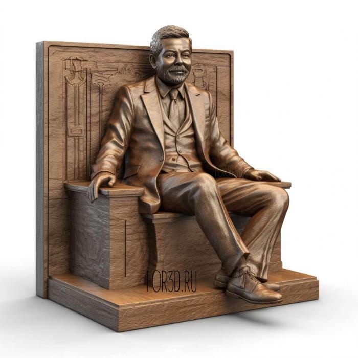 Jimmy Kimmel Live TV series 4 stl model for CNC