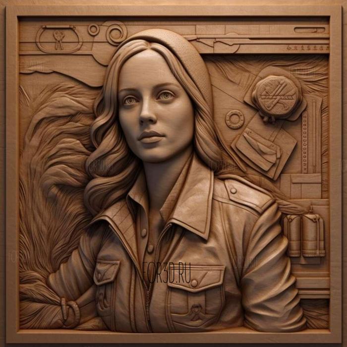 stl Veronica Mars series 1 stl model for CNC