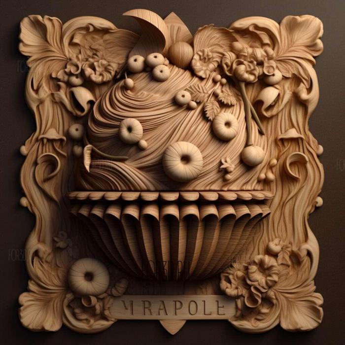 Vanilope von Cupcake from Ralph 1 stl model for CNC