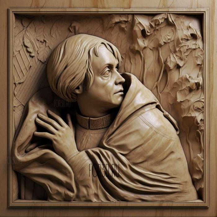 Madame Bovary Gustave Flaubert 1856 2 stl model for CNC