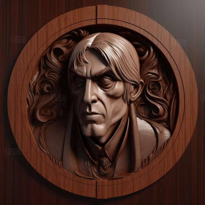 Vampire The Masquerade Bloodlines 2 3 stl model for CNC