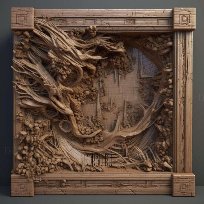 HouseBroken TV series 3 stl model for CNC