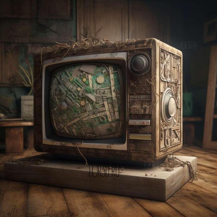 HouseBroken TV series 4 stl model for CNC