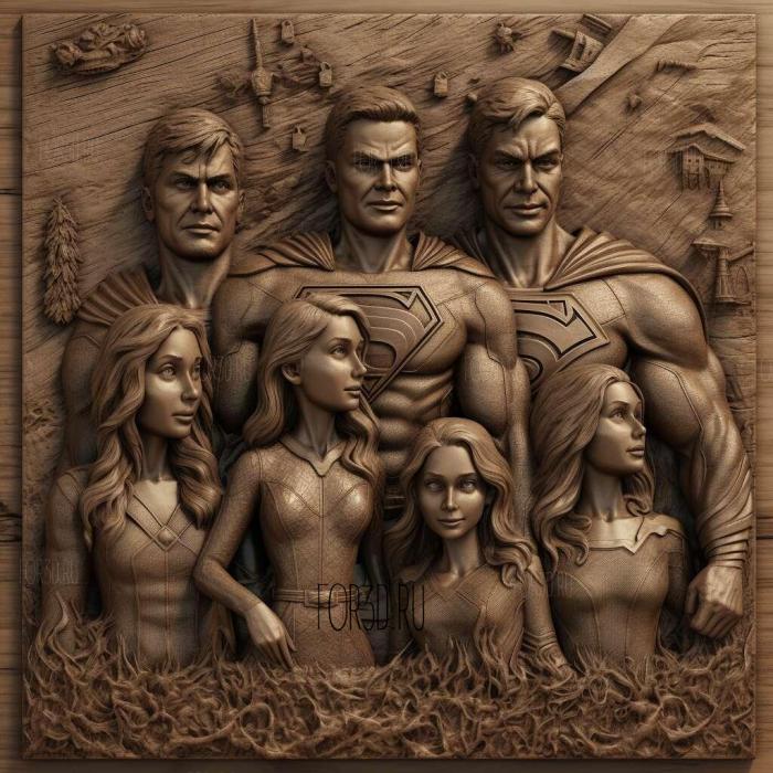 stl The Superfamily 2 movie 2 stl model for CNC