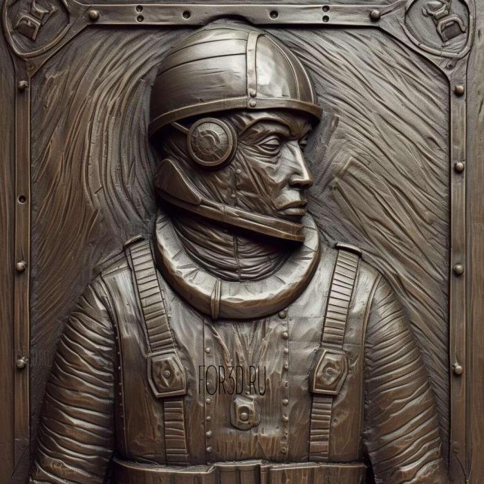 stl Tin Man series 1 stl model for CNC