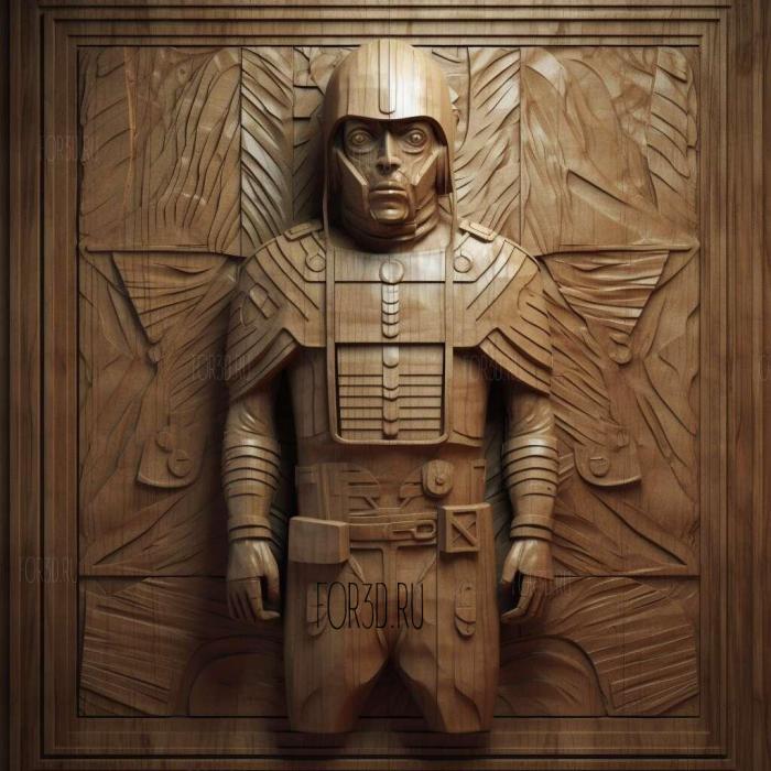 stl Tin Man series 2 stl model for CNC