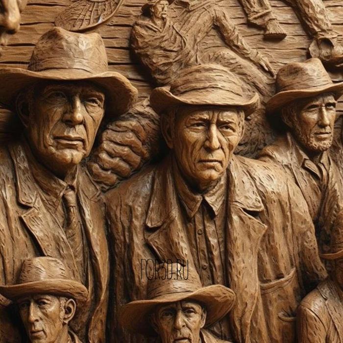 stl True Grit movie 4 stl model for CNC