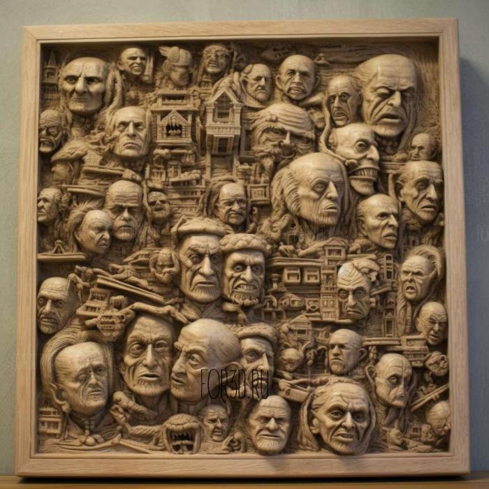 stl The Crazy Ones TV series 1 stl model for CNC