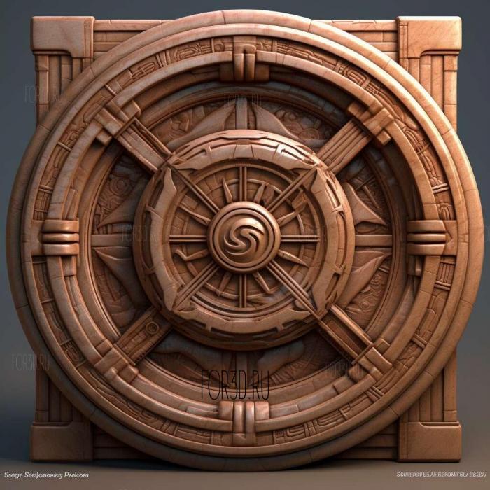 stl Stargate SG 1 TV series 3 3d stl модель для ЧПУ