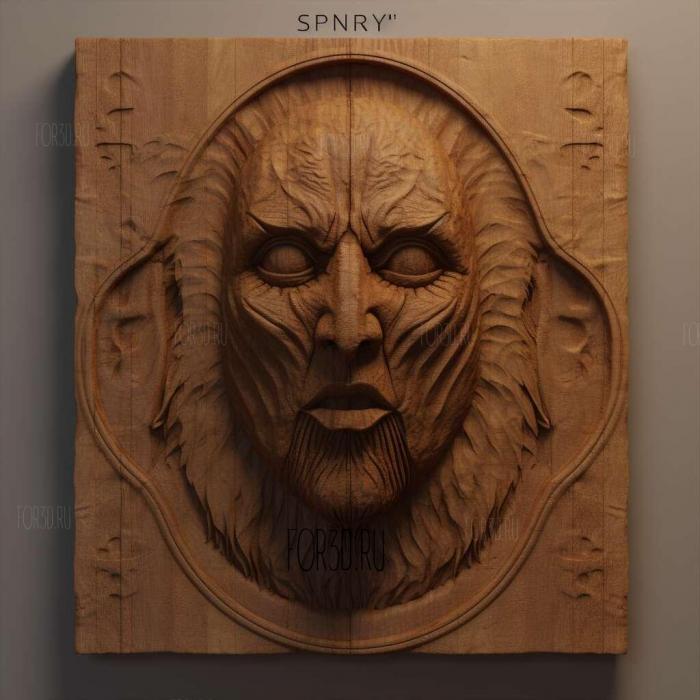st paul gray Slipknot 2 stl model for CNC