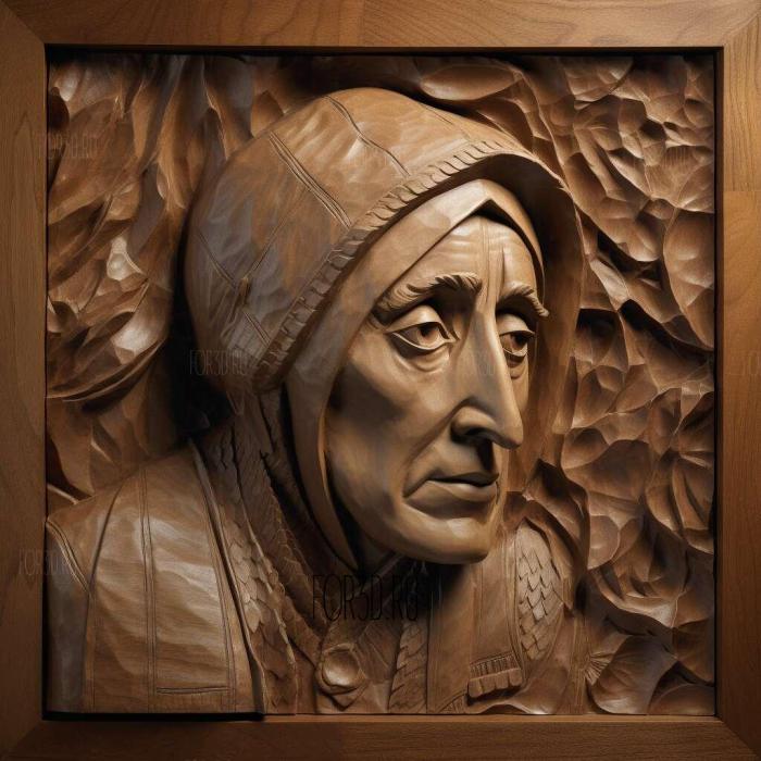 Mrs Dalloway Virginia Woolf 1925 2 stl model for CNC