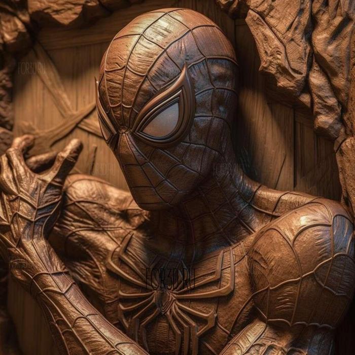 stl Spider Man movie 4 stl model for CNC