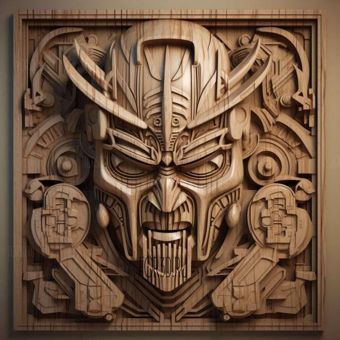 Transformers Dark of the Moon 3 stl model for CNC