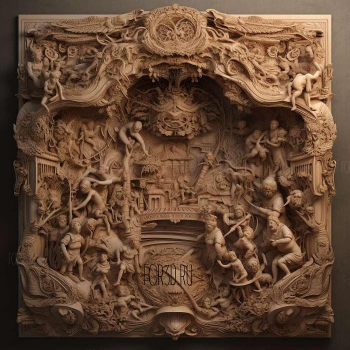 Как стать тираном серия 1 3d stl модель для ЧПУ