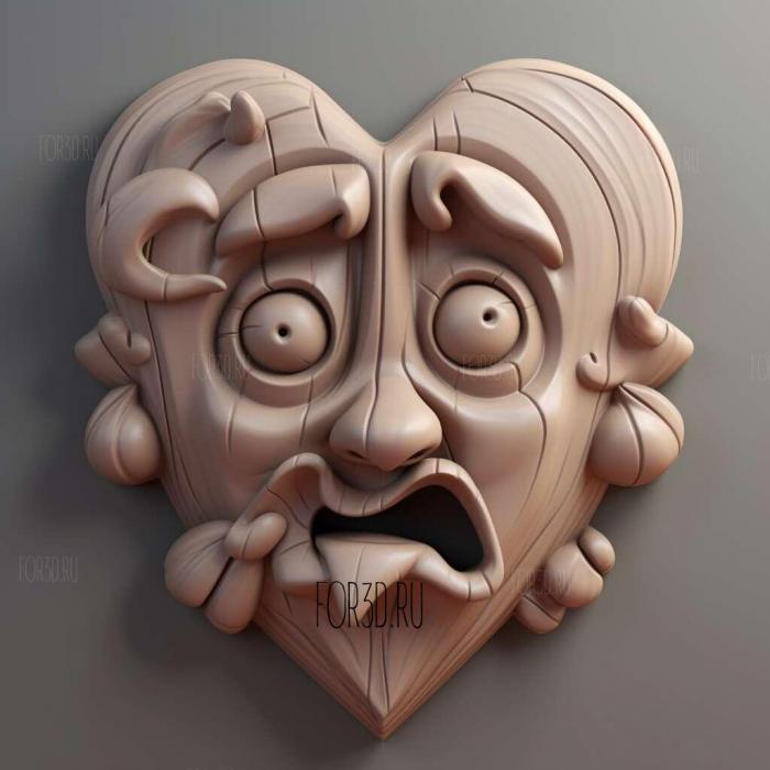 Холодное Сердце 2 мультфильм 4 3d stl модель для ЧПУ
