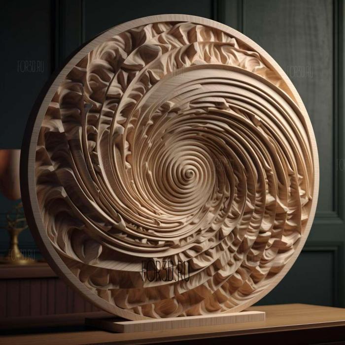 stl Spinning Out series 1 stl model for CNC