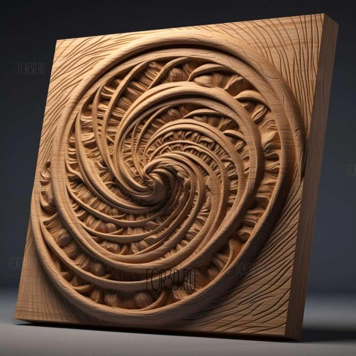 stl Spinning Out series 3 stl model for CNC