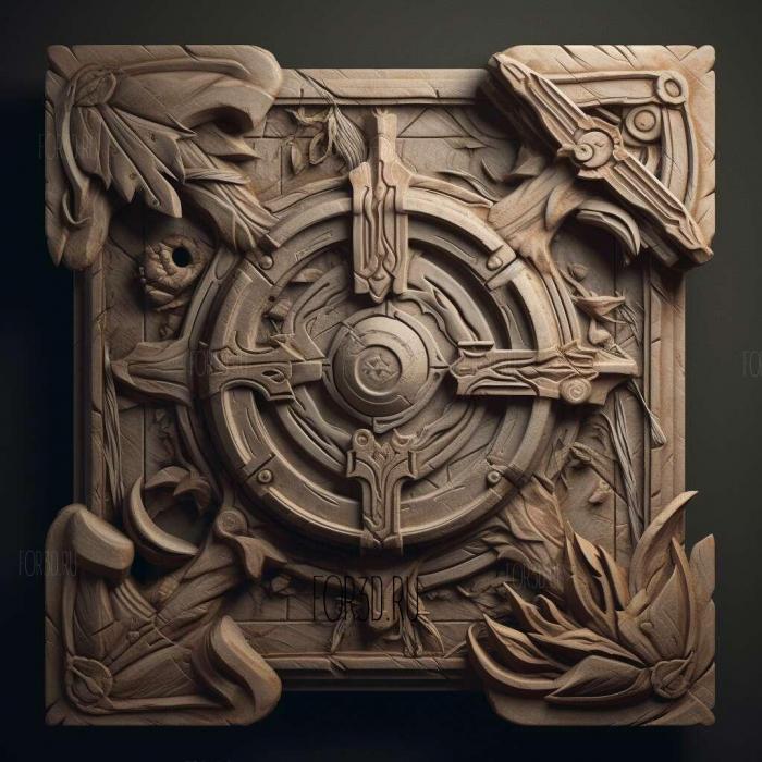 League of Legends 2 stl model for CNC