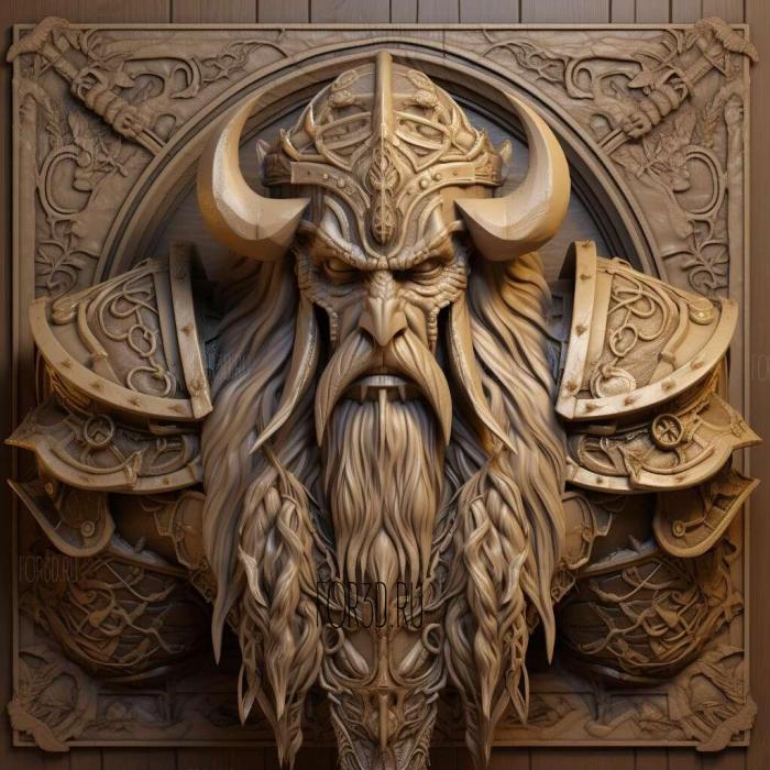 Arthas Menetil Warcraft World of Warcraft 1 stl model for CNC