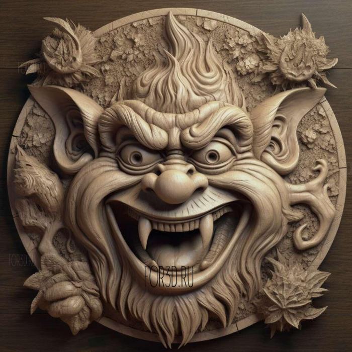 stl Trolls TrollsTopia TV series 2 stl model for CNC