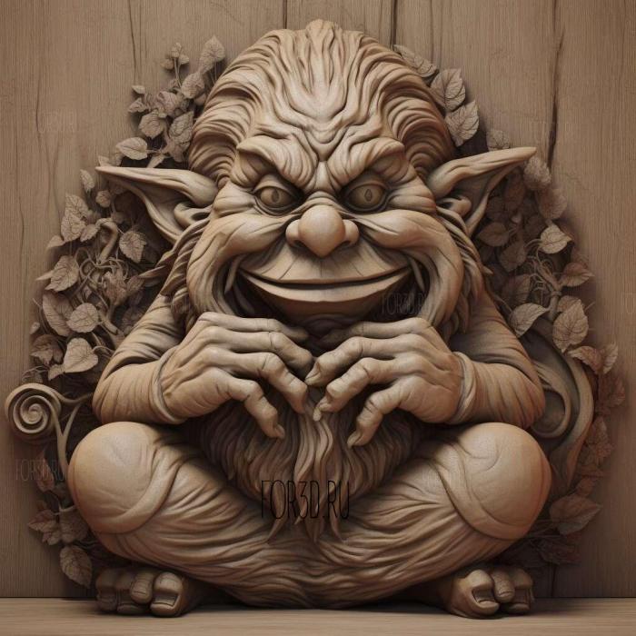 stl Trolls TrollsTopia TV series 4 stl model for CNC