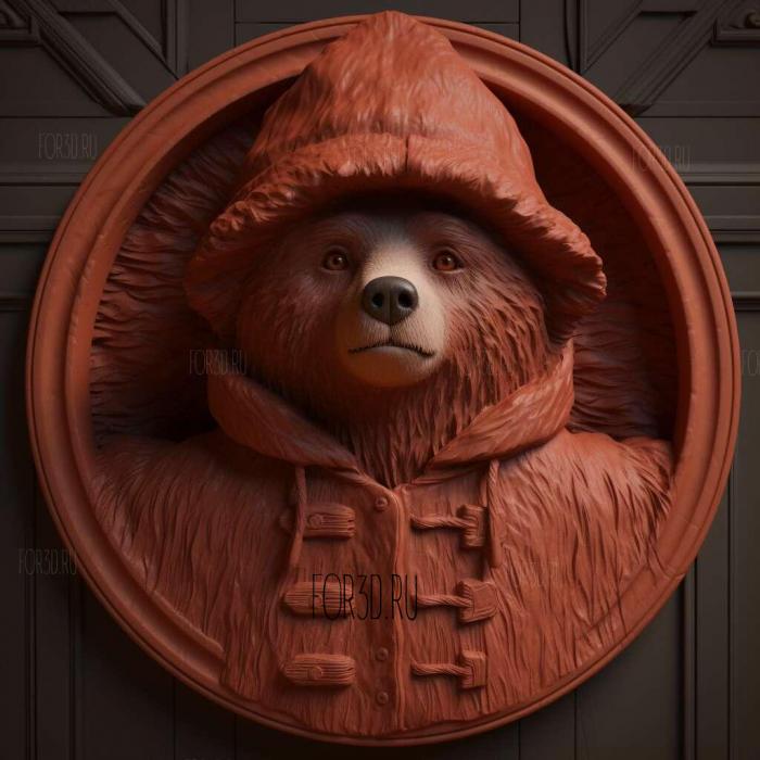 Paddington 2 movie 1 stl model for CNC