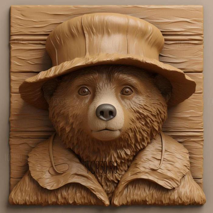 Paddington 2 movie 3 stl model for CNC