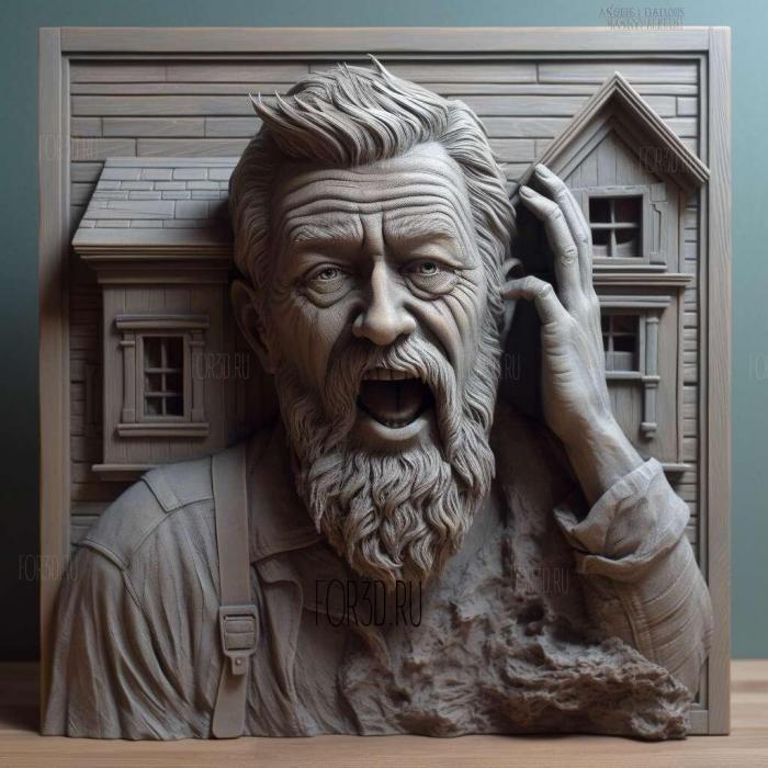 Dont Breathe movie 1 stl model for CNC