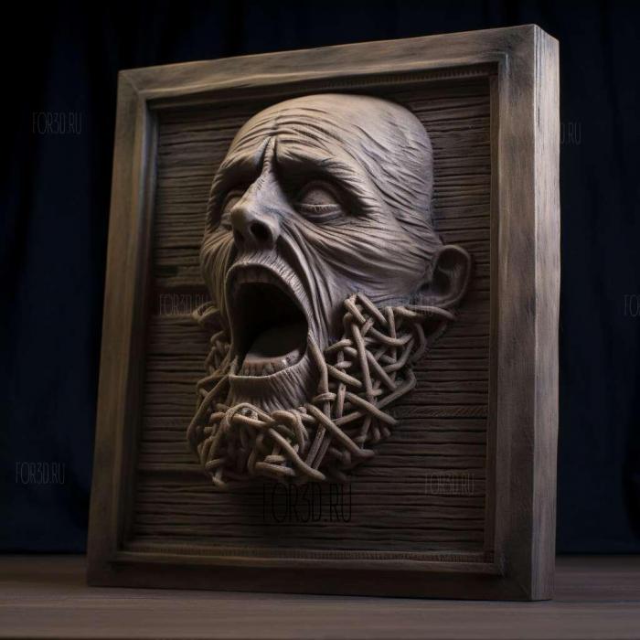 Dont Breathe movie 4 stl model for CNC