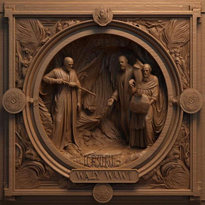 House of Wax movie 1 stl model for CNC